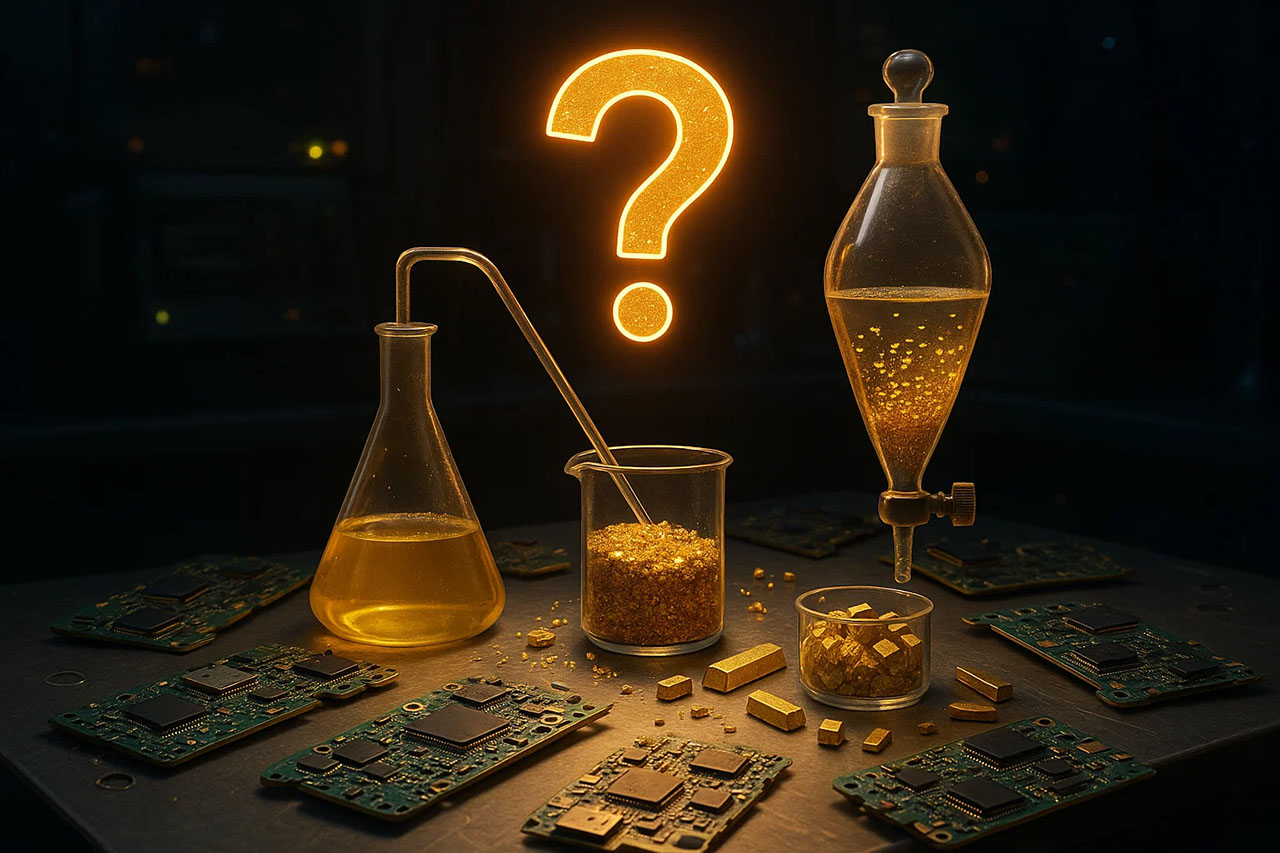 آیا میتوان از برد های الکترونیکی طلا استخراج کرد؟