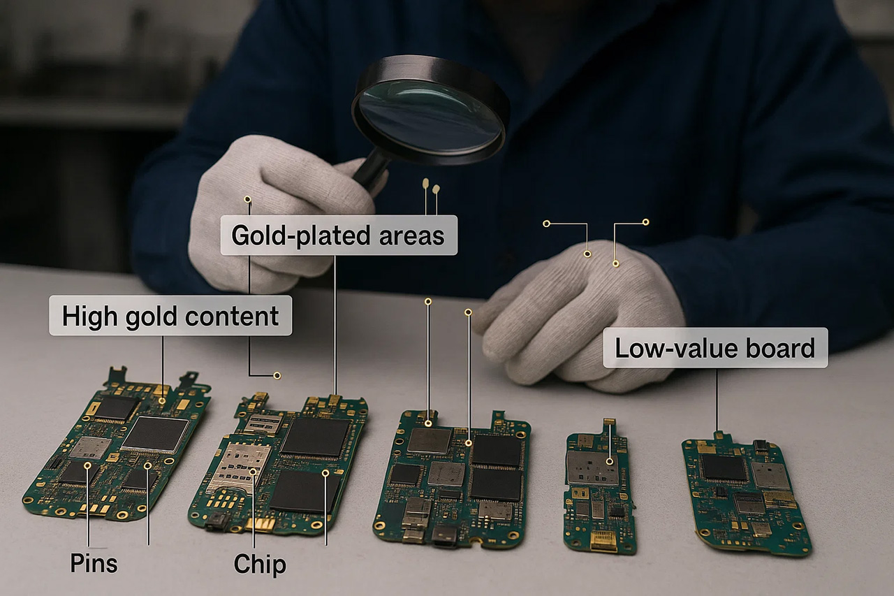 راهنمای خرید برد موبایل برای استخراج طلا