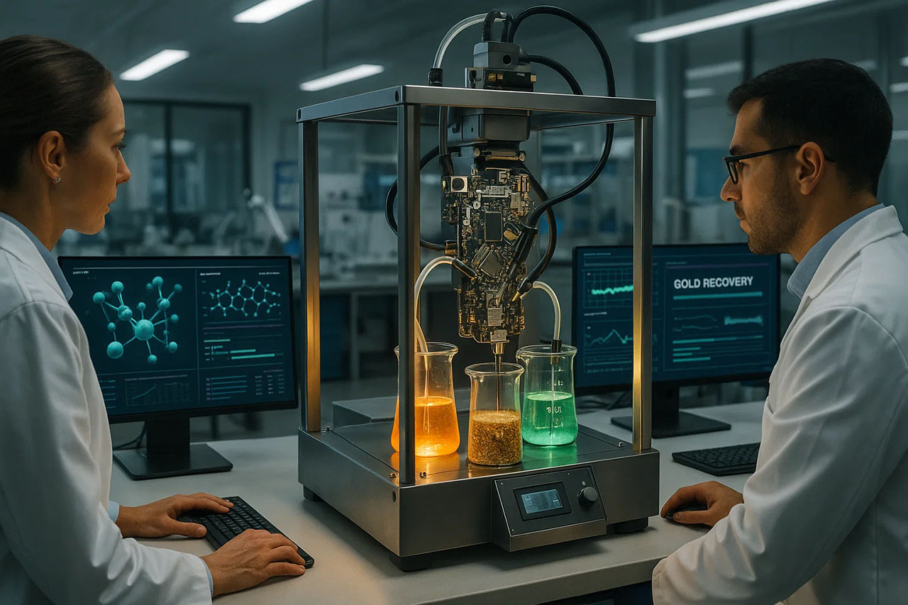 جدیدترین روش استحراج طلا از برد گوشی موبایل