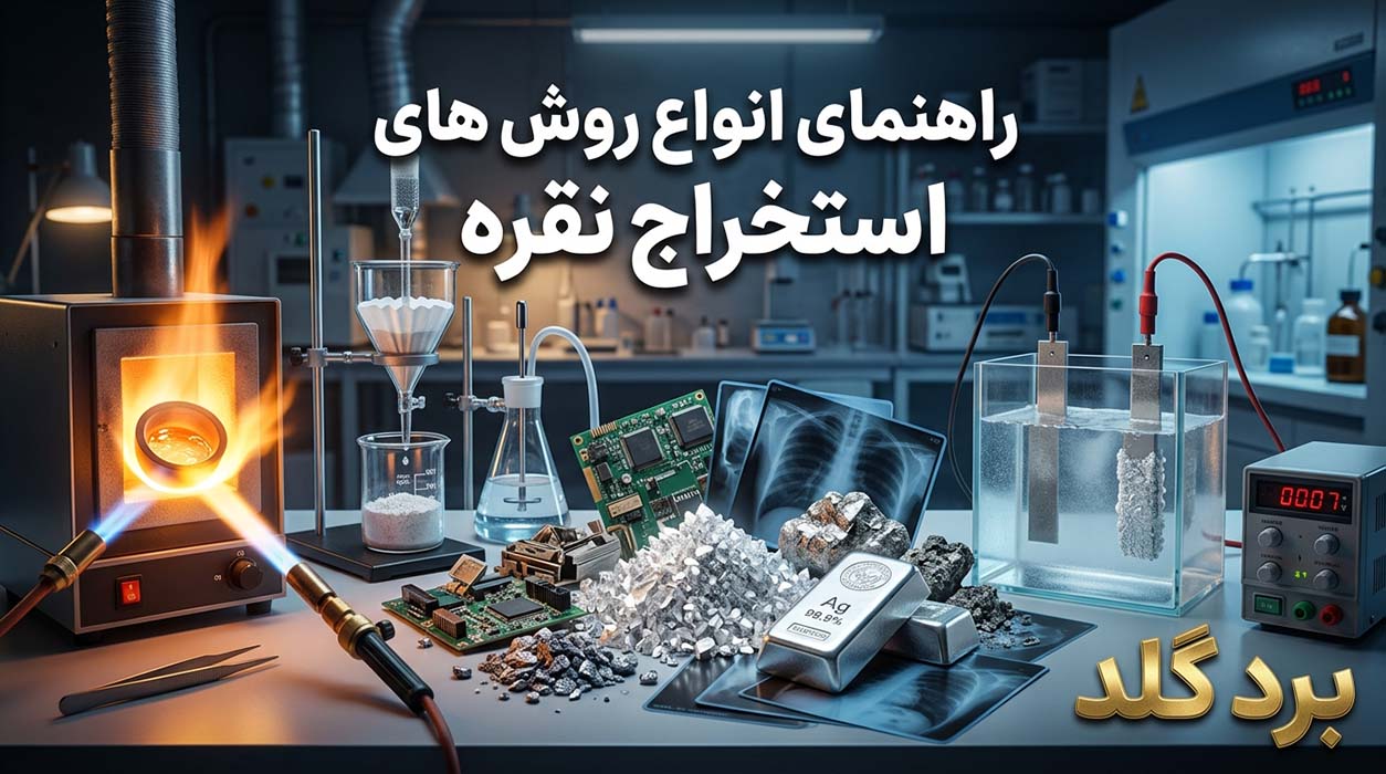 راهنمای انواع روش های استخراج نقره